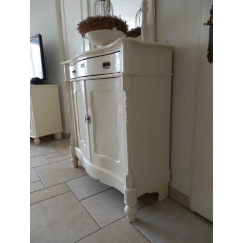Landelijk brocant Biedermeier kast dressoir