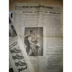 Oorlogskrant 1940 adolf hitler singel