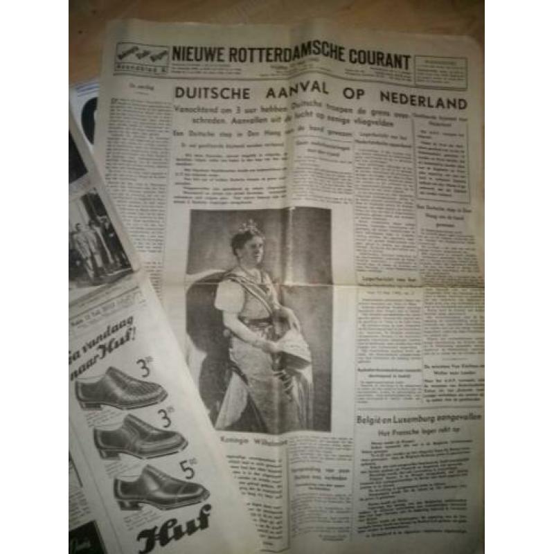 Oorlogskrant 1940 adolf hitler singel