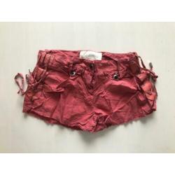 AB Soul, short, dames, koraalrood/roze, maat27/S, €10