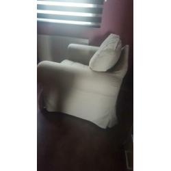 Ektorp Fauteuil Beige van Ikea