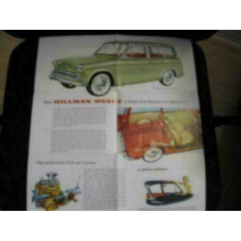 1959 Hillman Husky Brochure USA