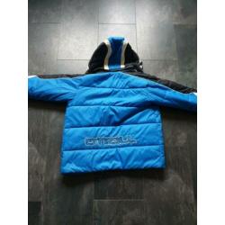 O'neill winter/ski jas blauw en rood