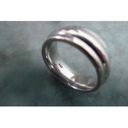Zilveren ring 925, maat 20