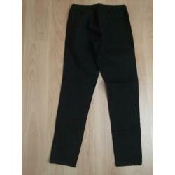 NIEUW zwart pull-on tregging spijker broek mt 42 AJC ARIZON