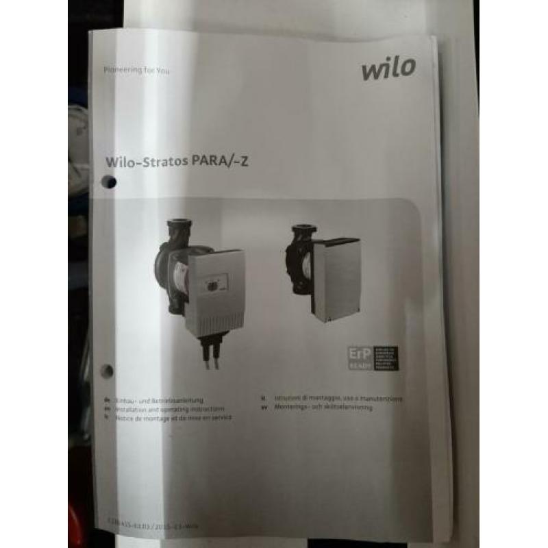 Nefit cascade aansluitset met wilo pomp