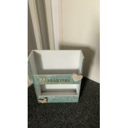 Tijdschriftenbox en een valling kistje