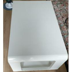 Salontafel hoogglans wit
