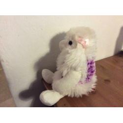 Knuffel lammetje met bontjasje. merk berentoys