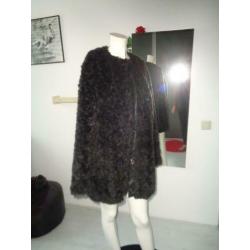 Mk83 WE ZGAN VLOTTE SPORTIEVE GEV. FAKE FUR BONTJAS M