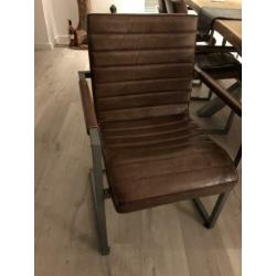 Sturdy Goossens eetkamerstoelen 6 stuks als nieuw!