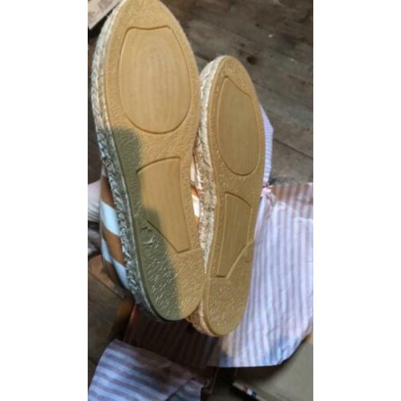 Tommy Hilfiger platte schoenen 40 oranje beige sterren