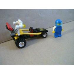 Lego set 6510 Raceauto, buggy compleet met bouwboekje