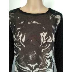 C574 Guess Maat 36=S blouse top zwart