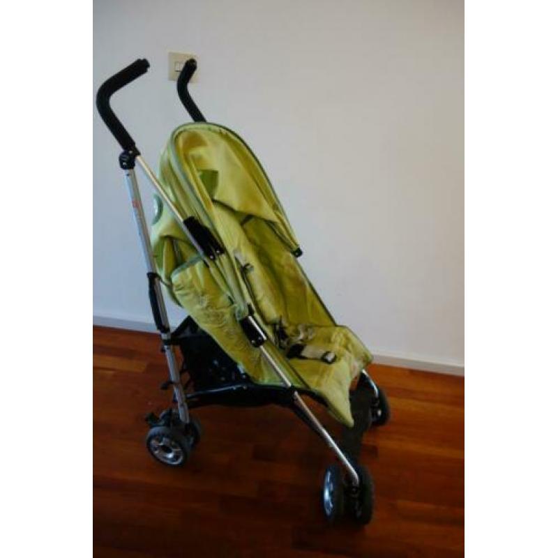 Lime groene Koelstra buggy 5 standen