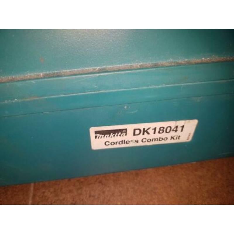 Makita schroefmachine en slagschroefmachine DK18041