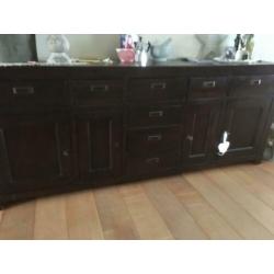 Dressoir koloniaals teak