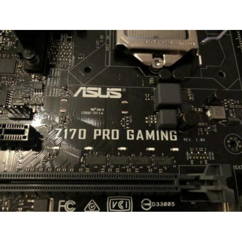 Asus ATX Moederbord Z170 Pro Gaming