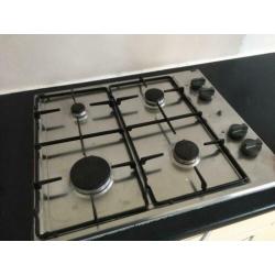 Bruynzeel complete keuken, gasfornhuis en 2 spoelbakken