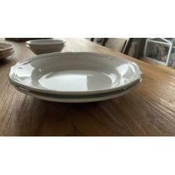 Servies ikea roze en wit