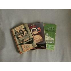 Peugeot 203, Boeken en tijdschriften.
