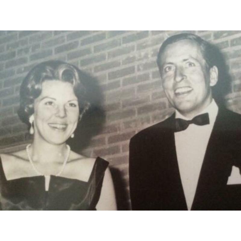 Foto, Beatrix, Claus, huwelijk, aandenken, 10 maart 1966