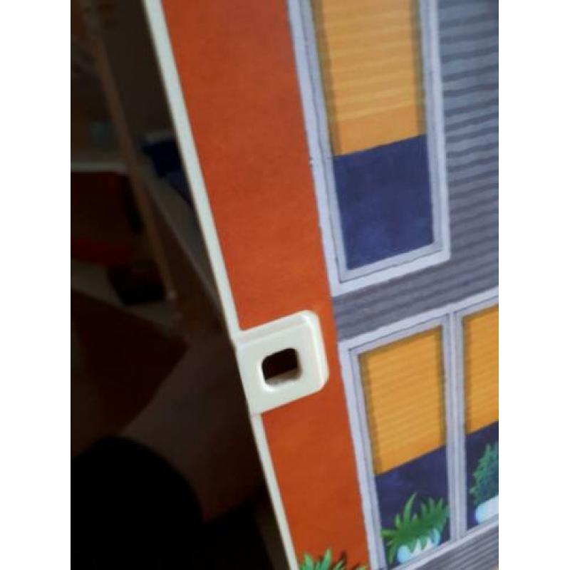 Playmobil woonhuis met inrichting en poppetjes