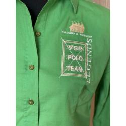 Van Santen & Van Santen blouse maat L kleur groen