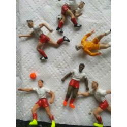 modelbouw voetbalwedstrijd