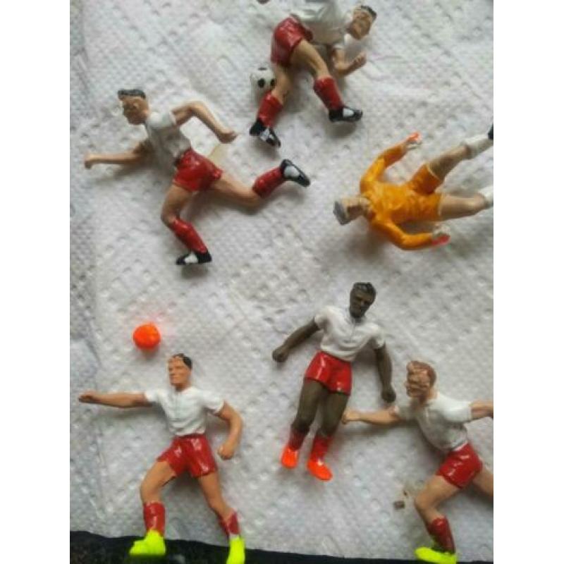 modelbouw voetbalwedstrijd