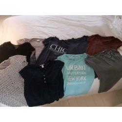Zwangerschapskleding: T-shirts, maat S/M