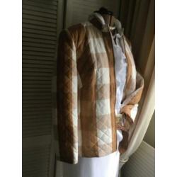 “basler” sportieve (tussen)jas in diverse tinten beige mt 44