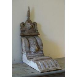 18e eeuws houten ornament
