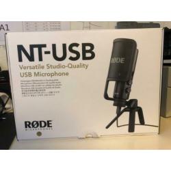 RODE NT-USB MICROFOON (studiomicrofoon)