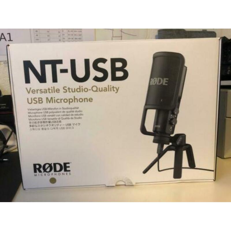 RODE NT-USB MICROFOON (studiomicrofoon)