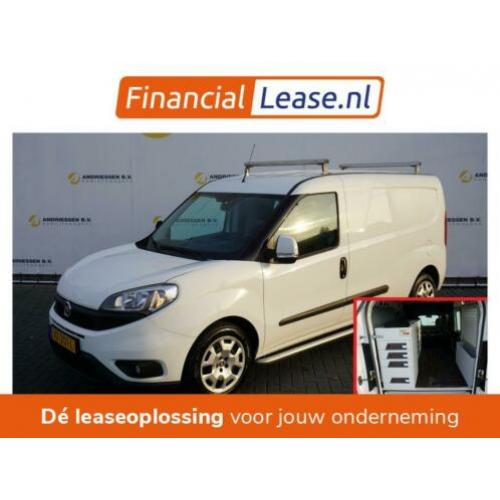Fiat Doblò Cargo 1.4 CNG 120PK L2H1, *18.279 KM* Airco, Navi