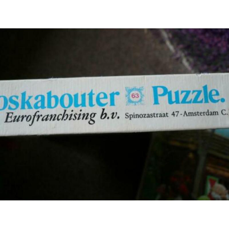 Legpuzzel 4 PAULUS de BOSKABOUTER 63 st. (1974) Jean Dulieu