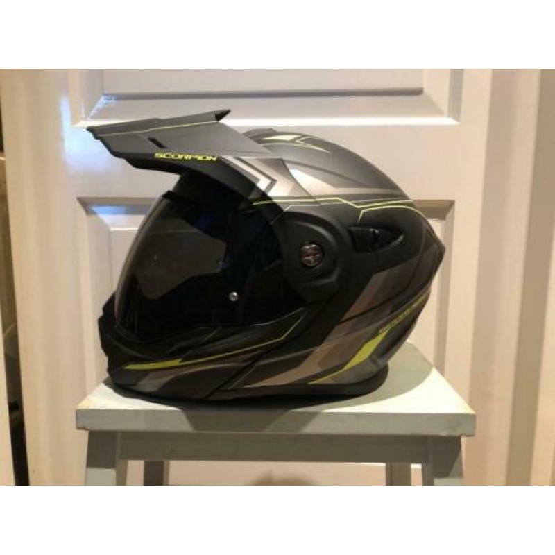Scorpion ADX-1 adventure motorhelm systeemhelm - maat L