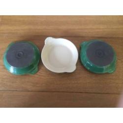 Le creuset gietijzeren schaaljes 16 cm, rozemarijn, 3 stuks