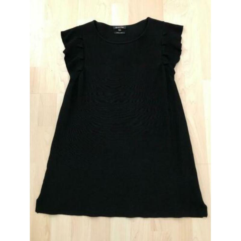 Massimo Dutti - Zwarte mouwloze gebreide top maat S