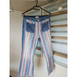 Wranger jeans cropped flare