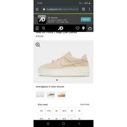 nike aire force 1 desert 38,5
