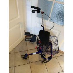 Degelijke rollator IN ZEER GOEDE STAAT!!