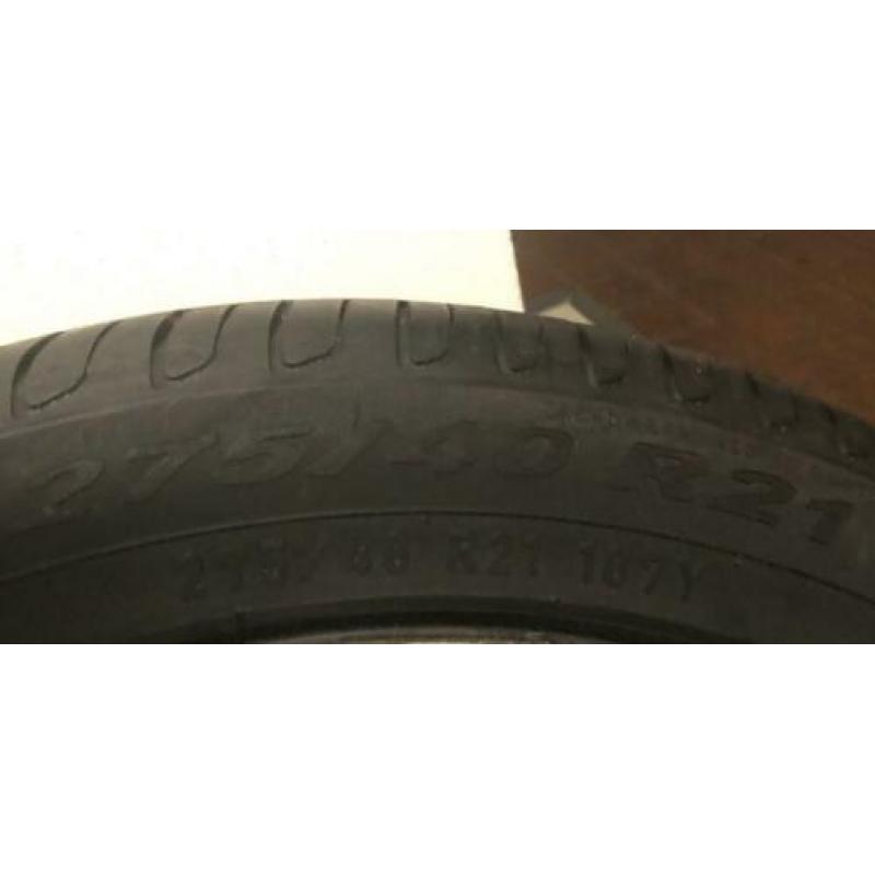 Nette set 21 inch Volvo velgen 275-40-21 zomerbanden XC 90