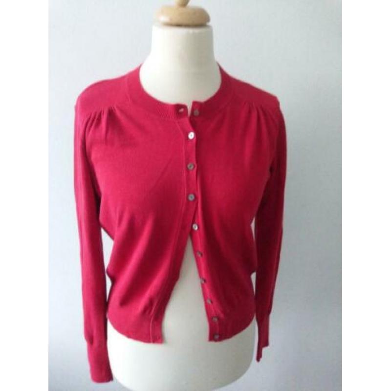 Rood vestje Purdey maat XL