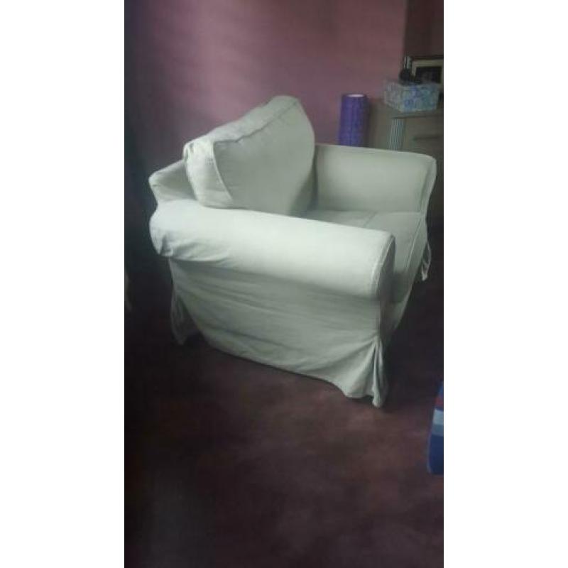 Ektorp Fauteuil Beige van Ikea