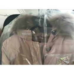 Woolrich parka poeder roze dames maat s winterjas
