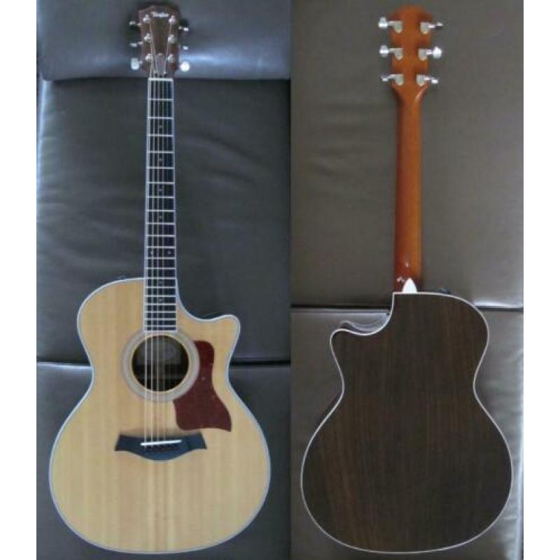 Taylor 414CE-R volledig massief Sitka Spruce en Rosewood