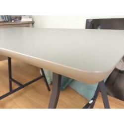 Bureau bureaublad Amliden 120x60 + 2x Lerberg schraag