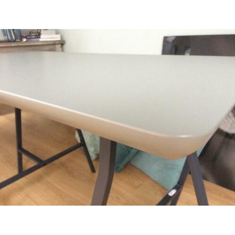 Bureau bureaublad Amliden 120x60 + 2x Lerberg schraag